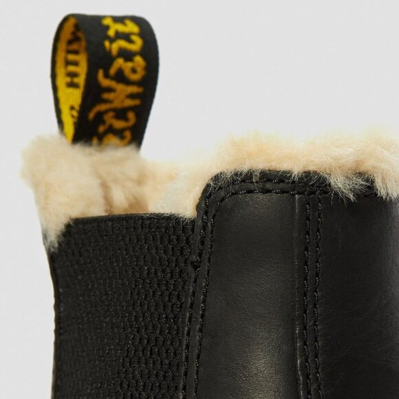 Dr. Martens  Women's Leonore Faux Fur Lined Chelsea Boots - Picture 6 of 13